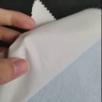 100ポリエステル防水カモshaoxingジャケット材料繊維布