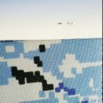 1000Dナイロン防水ネイビーデジタルカモフラージュファブリック(バックパック用)