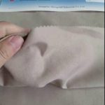 スイスクロスクレープ99%POLYCOTTON + 1%CARBON YARNタフタファブリック
